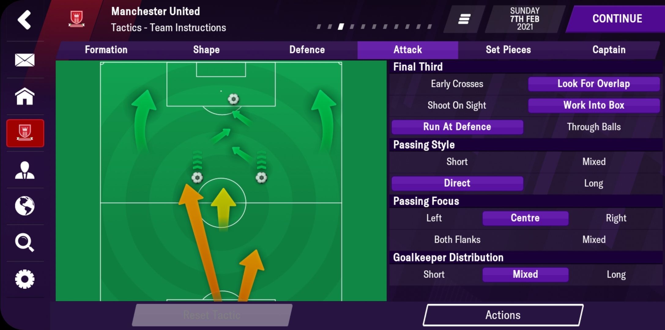 FM 21 NEW Great 4-2-3-1 Tactic  Football Manager 2021 