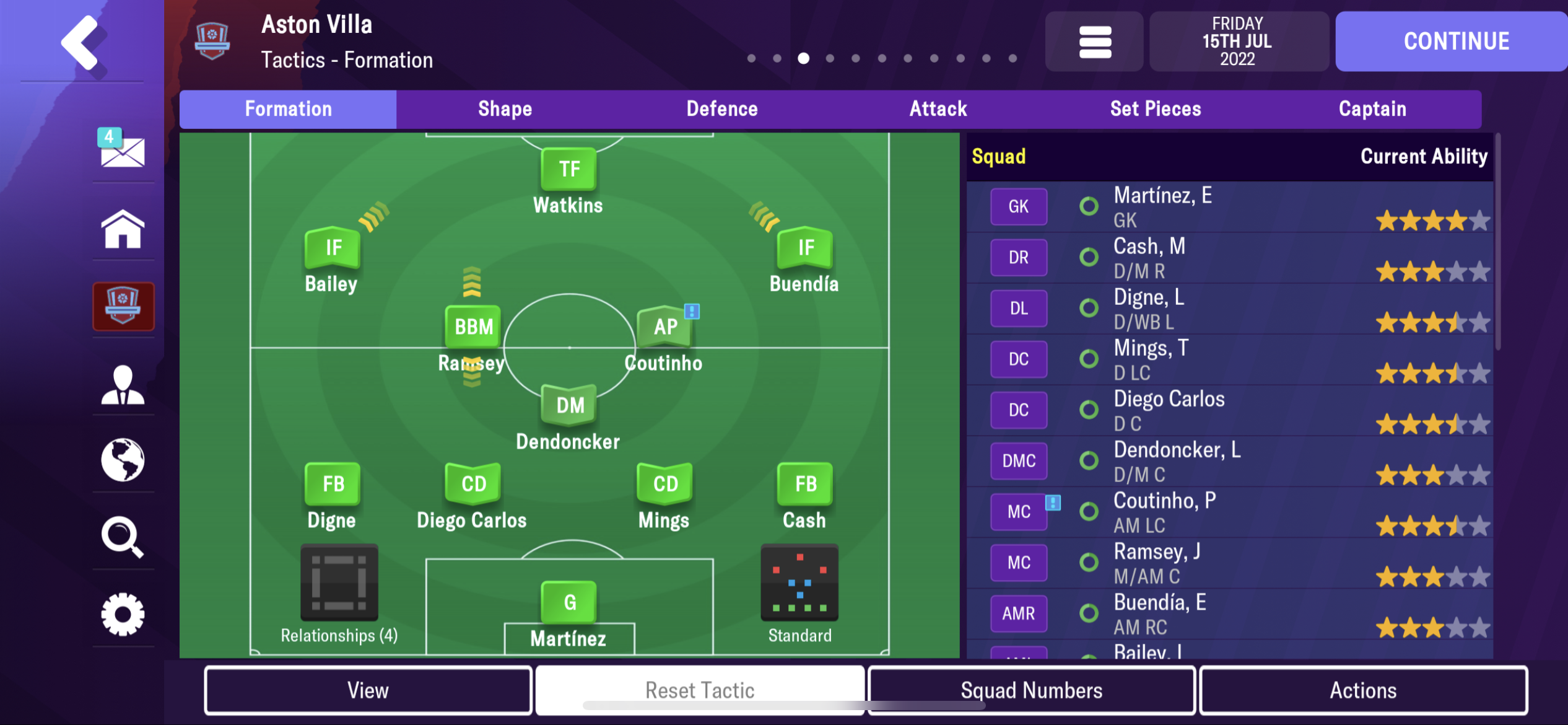 Can you modify the Home screen/Hub - Football Manager 2022 Mobile - FMM Vibe